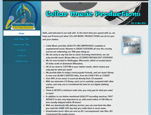 Tablet Screenshot of cellarmusic.com